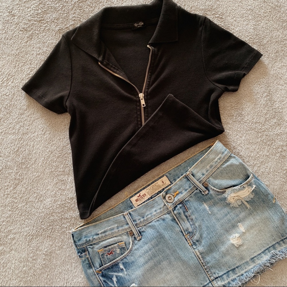 J. Galt black polo